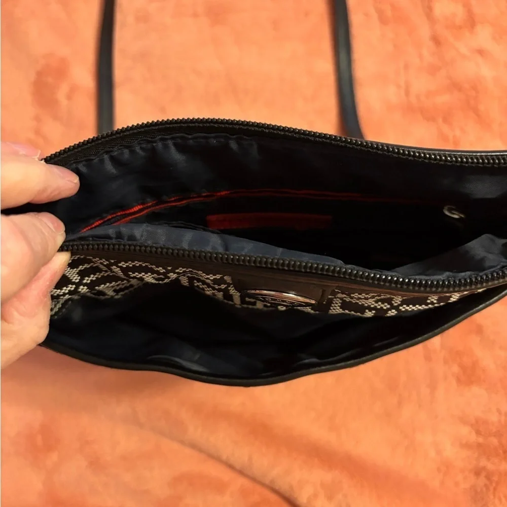 Tommy Hilfiger Monogram Black Crossbody Bag